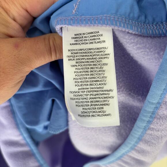 Polo Ralph Lauren Men's Brushed Fleece Mockneck Pullover Lavender XXL - Picture 8 of 9